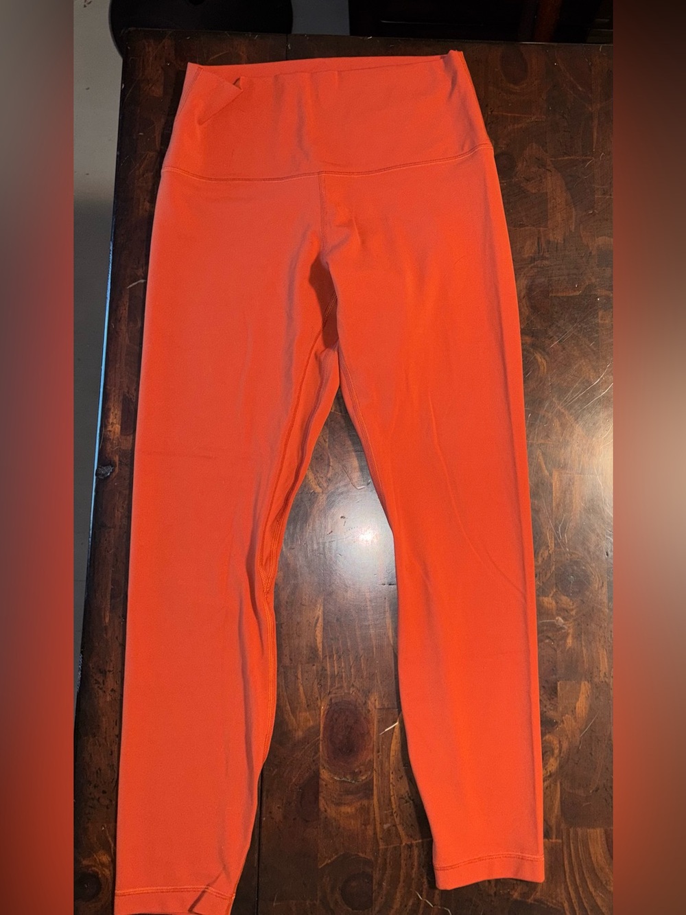 lululemon athletica Women's Orange High-Rise Leggings